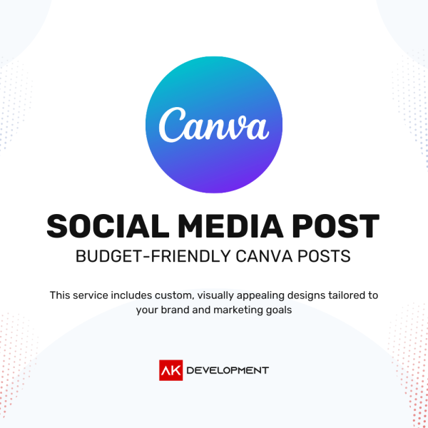 Social Media Design using Canva by Ak Development