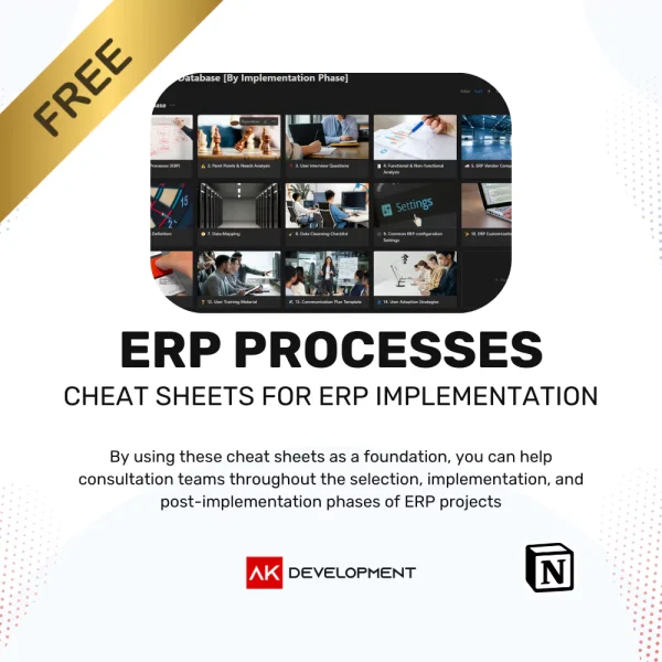 ERP Processes Notion Template | Free